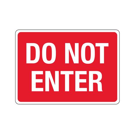 Stock Property Protection Sign - Do Not Enter